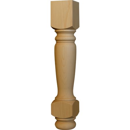 OSBORNE WOOD PRODUCTS 21 x 3 1/2 Heritage End Table Leg in Spanish Cedar 1235SPC